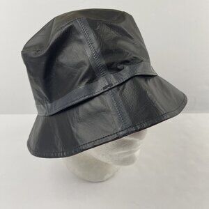 Columbia Waterproof Bucket Hat Adult L/XL Black Vented Rain Mesh Lined